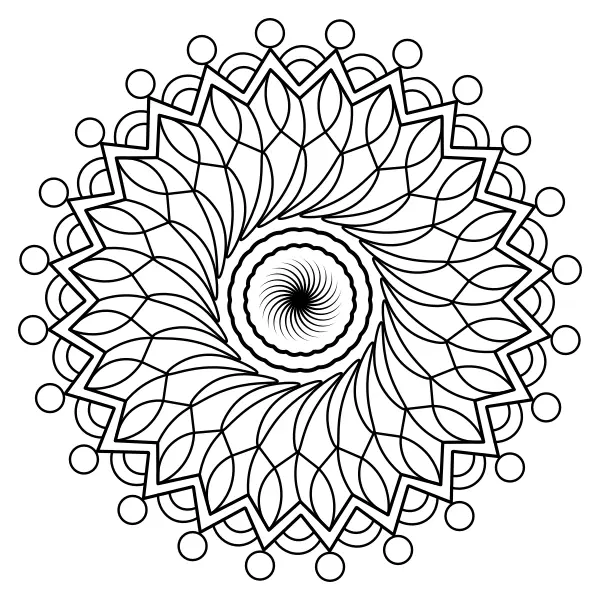 Mandala 2 | Kolorowanki online dla dzieci