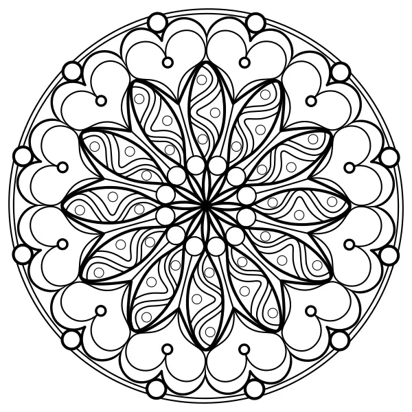 Mandala 4 | Kolorowanki online dla dzieci