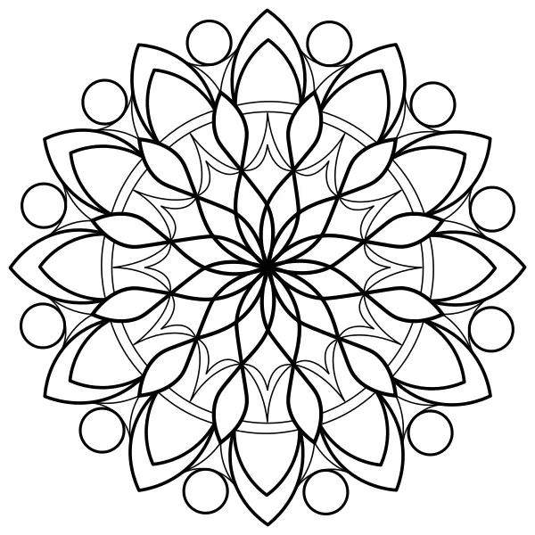 Mandala 5 | Kolorowanki online dla dzieci