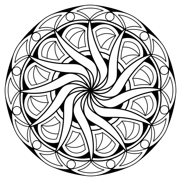 Mandala 6 | Kolorowanki online dla dzieci