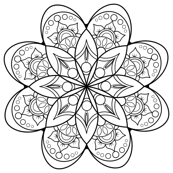Mandala 13 | Kolorowanki online dla dzieci