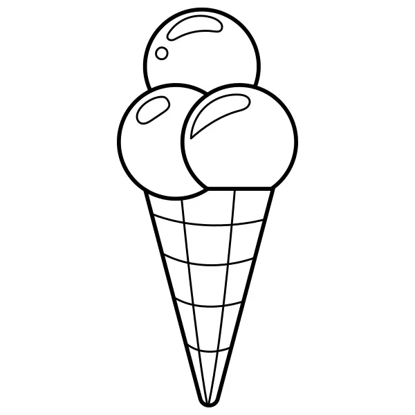 Lody | Kolorowanki online dla dzieci