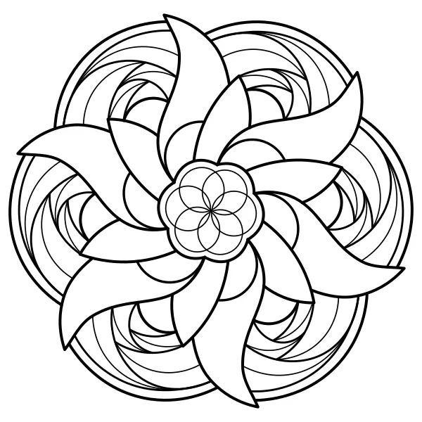 Mandala 16 | Kolorowanki online dla dzieci