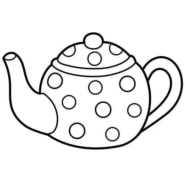 Czajnik | Kolorowanki online dla dzieci