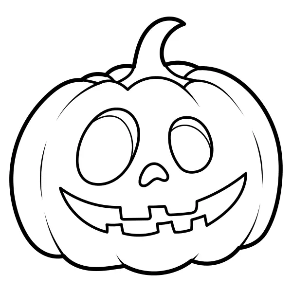 Dynia na Halloween | Kolorowanki online dla dzieci