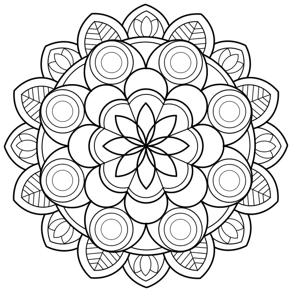 Mandala 18 | Kolorowanki online dla dzieci