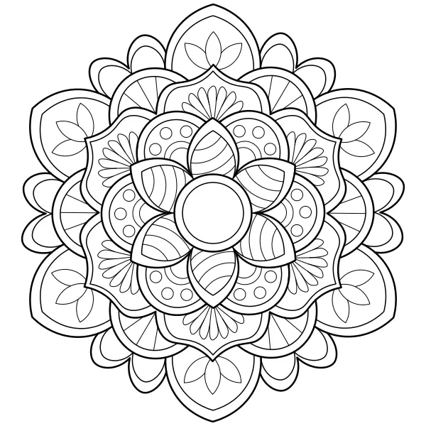 Mandala 20 | Kolorowanki online dla dzieci