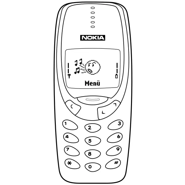 Nokia 3310 | Kolorowanki online dla dzieci