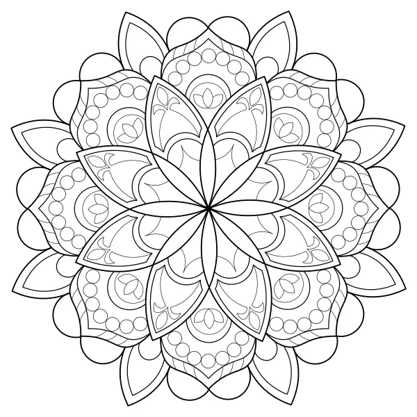Mandala 22 | Kolorowanki online dla dzieci