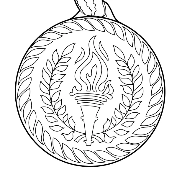 Medale olimpijskie | Kolorowanki online dla dzieci