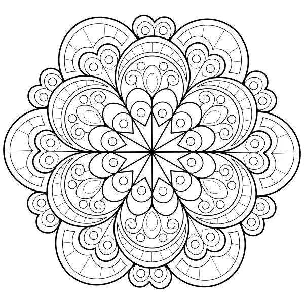 Mandala 23 | Kolorowanki online dla dzieci