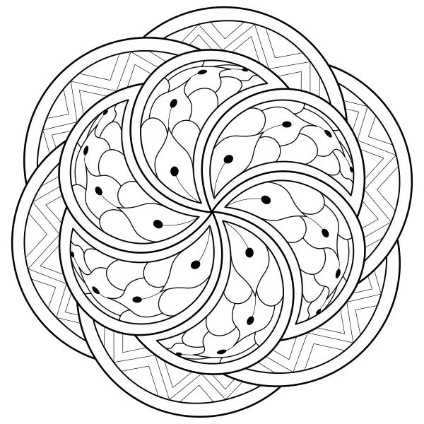Mandala 24 | Kolorowanki online dla dzieci