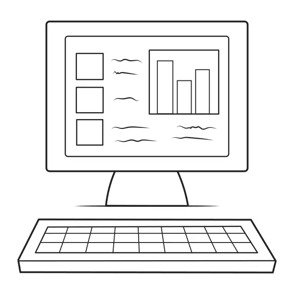 Komputer | Kolorowanki online dla dzieci