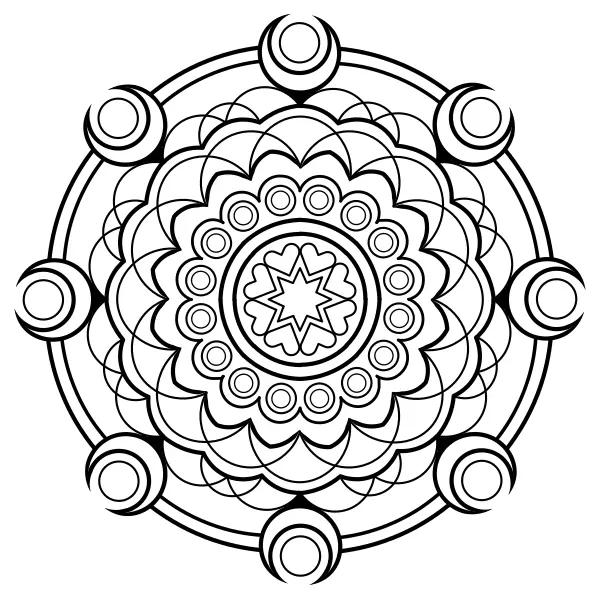Mandala 28 | Kolorowanki online dla dzieci