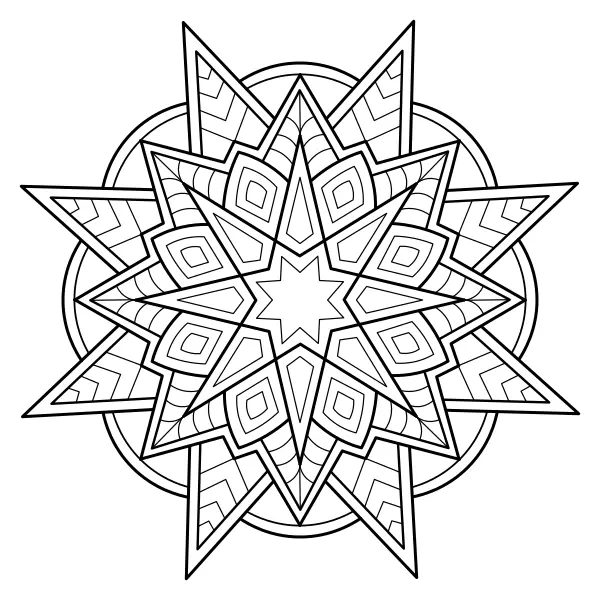 Mandala 31 | Kolorowanki online dla dzieci