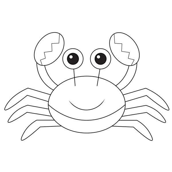 Krab | Kolorowanki online dla dzieci