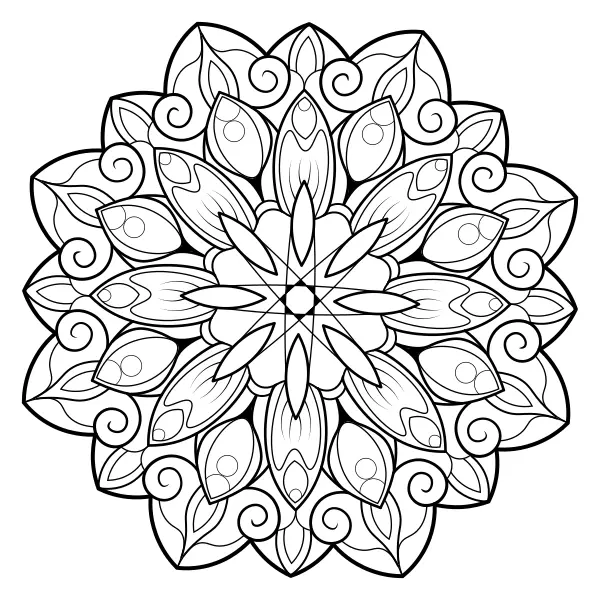 Mandala 38 | Kolorowanki online dla dzieci