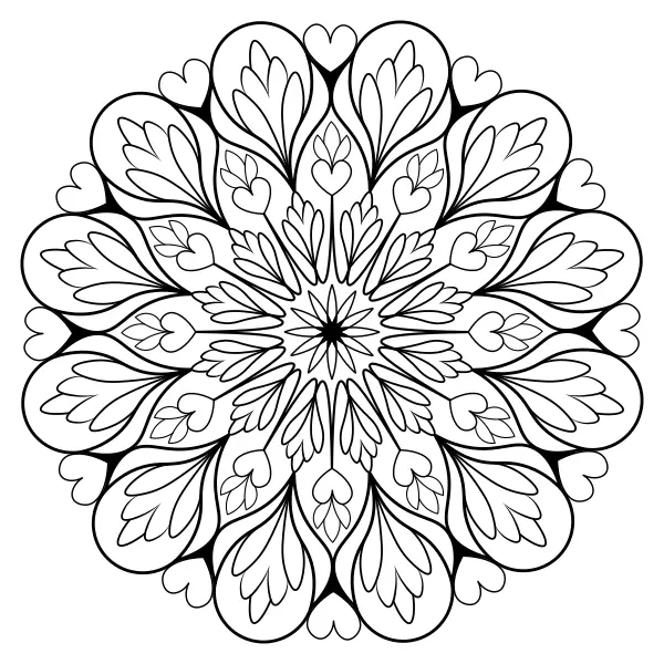 Mandala 40 | Kolorowanki online dla dzieci