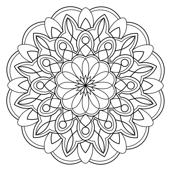 Mandala 41 | Kolorowanki online dla dzieci