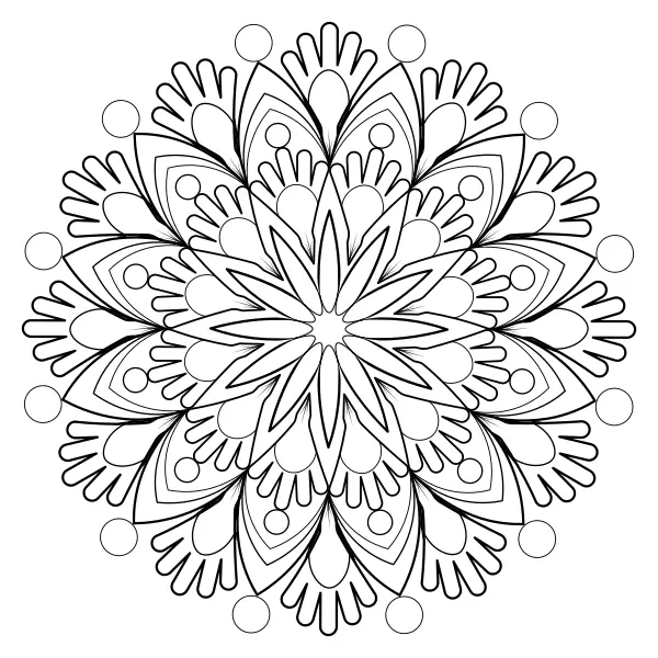 Mandala 42 | Kolorowanki online dla dzieci