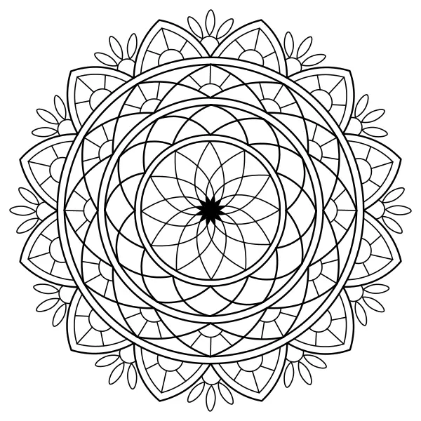 Mandala 43 | Kolorowanki online dla dzieci