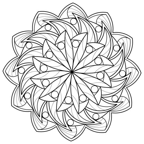 Mandala 44 | Kolorowanki online dla dzieci