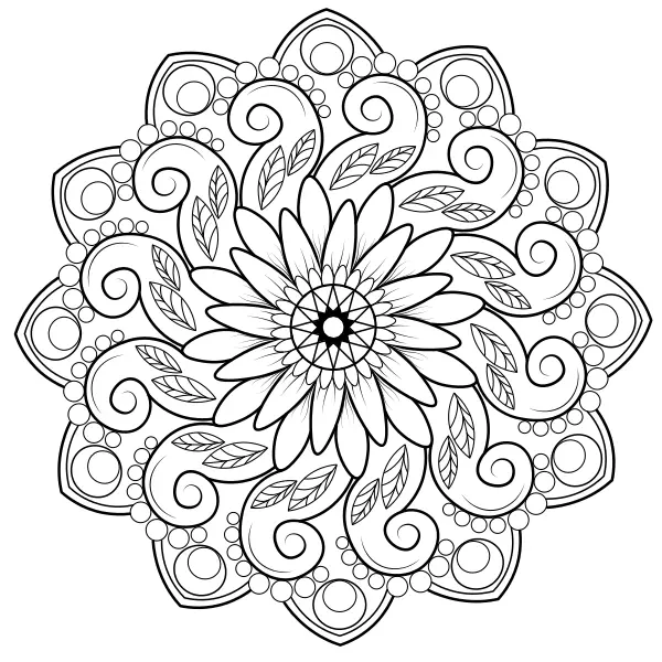 Mandala 54 | Kolorowanki online dla dzieci