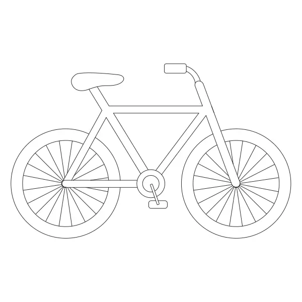 Rower | Kolorowanki online dla dzieci
