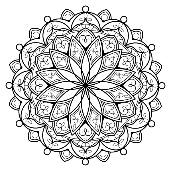 Mandala 55 | Kolorowanki online dla dzieci
