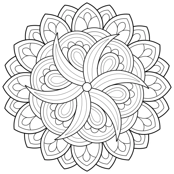 Mandala 56 | Kolorowanki online dla dzieci