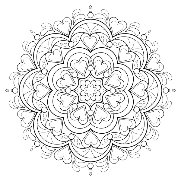Mandala 57 | Kolorowanki online dla dzieci
