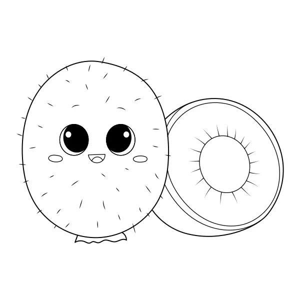 Kiwi | Kolorowanki online dla dzieci
